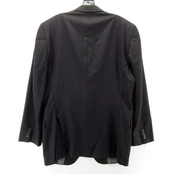 Jack Victor Jacket 44 Long Wool Blazer Sport Coat Checked 2 Button - Picture 8 of 15